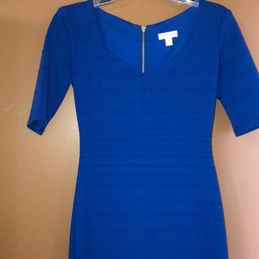 Blue Cocktail Dress Bisou Bisou